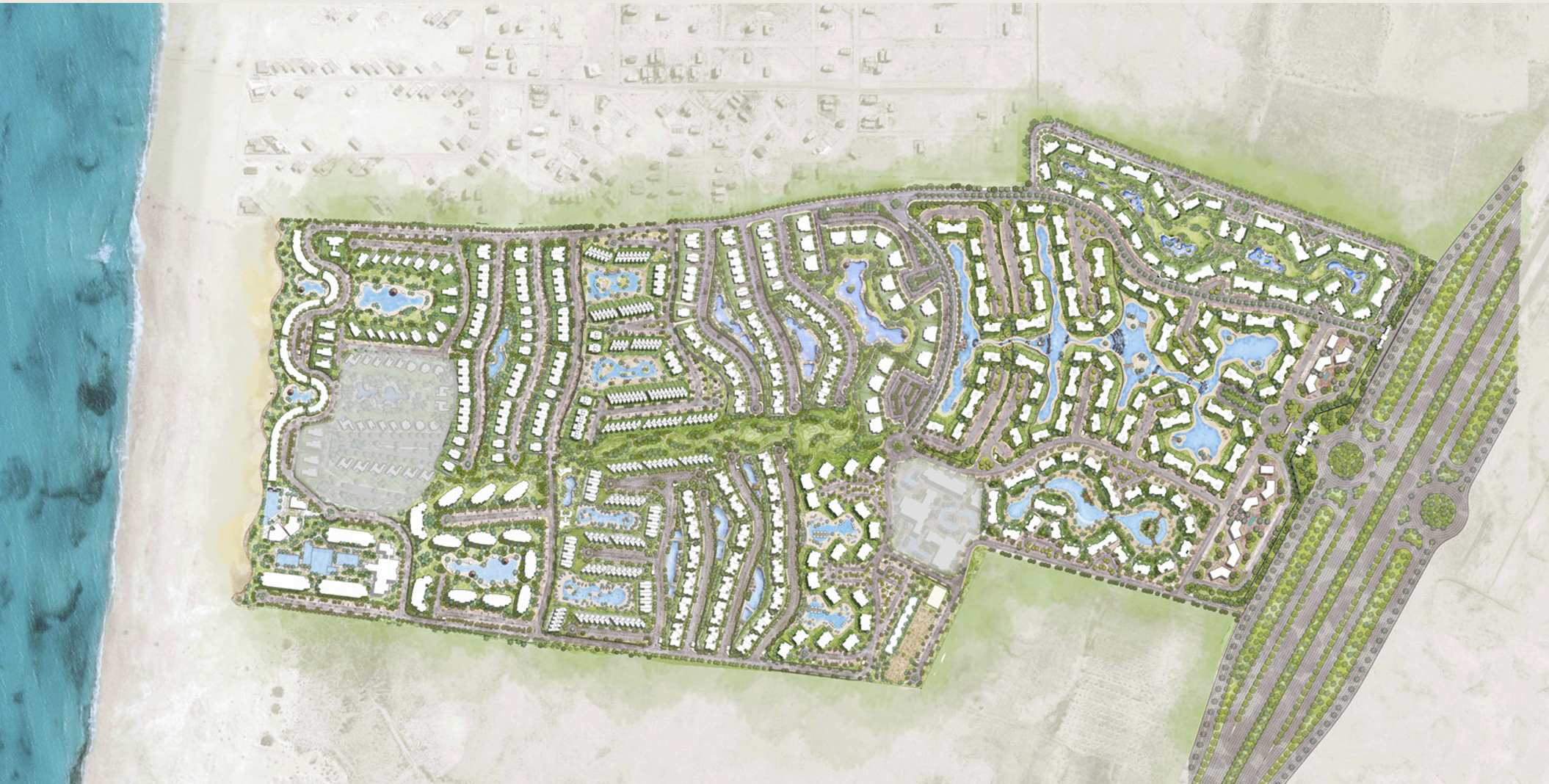 Seashore Ras El Hekma masterplan